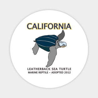 California - Leatherback Sea Turtle - Original Magnet